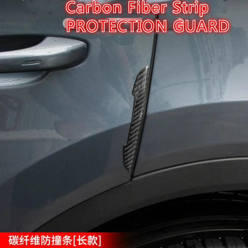 Car Styling Classic Carbon Fiber Sticker Car Out Door Handle Style