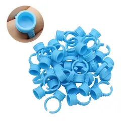 100pcs Disposable Permanent Eyelash Glue Pigments Cup No Divider Tattoo Ink Eyebrow Lip Tattoo Pigments Holder Rings Cup 100pcs Disposable Permanent Eyelash Glue Pigments Cup No Divider Tattoo Ink Eyebrow Lip Tattoo Pigments Holder Rings Cup