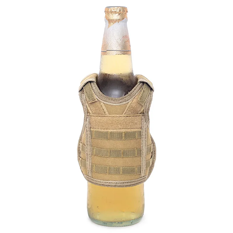 Многофункциональный охладитель для напитков и пива, военный тактический мини Регулируемый держатель для напитков, Мини Миниатюрный охотничий жилет