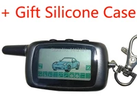 A9 2-полосная ЖК-дисплей дистанционного Управление брелок для автомобиля безопасности Two way машинный противоугонной сигнализацией Системы Twage StarLine A9/A6 - изображение