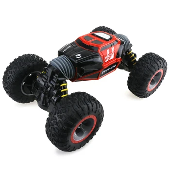 

Xmas Gifts RC Car 1/16 4WD Double-Sided Remote Control Car Vehicle Flat Off-Road Mode Stunt Car With Remote Controller For Fun