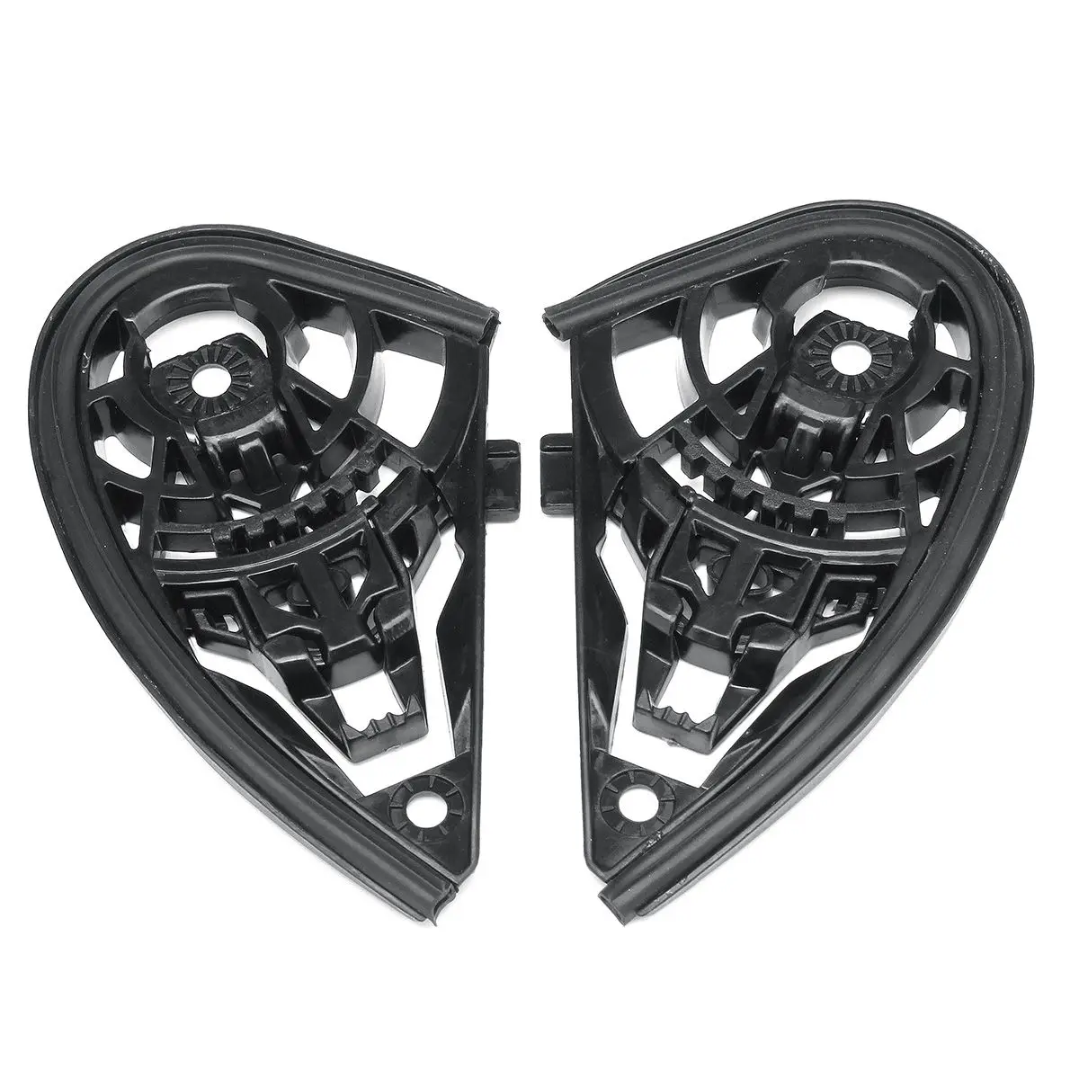 Pair Motorcycle Helmet Visor Shield Gear Base Plate Lens Holder For AGV K1 K3SV K5 / K3 K4