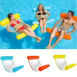 Складной водный гамак плавающий шезлонг плавающие игрушки надувная плавающая кровать стул бассейн надувной гамак кровать