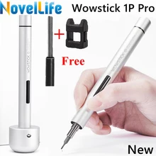 Wowstick 1P Pro мини Беспроводная электрическая отвертка Прецизионная отвертка на батарейках 20 шт. S2 набор магнитных отверток