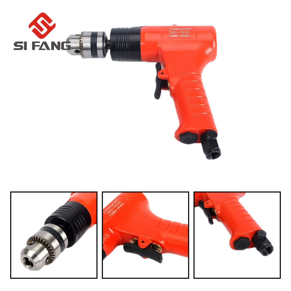 

3/8" Reversible Air Drill Pistol Type For Hole Drilling Pneumatic Tool