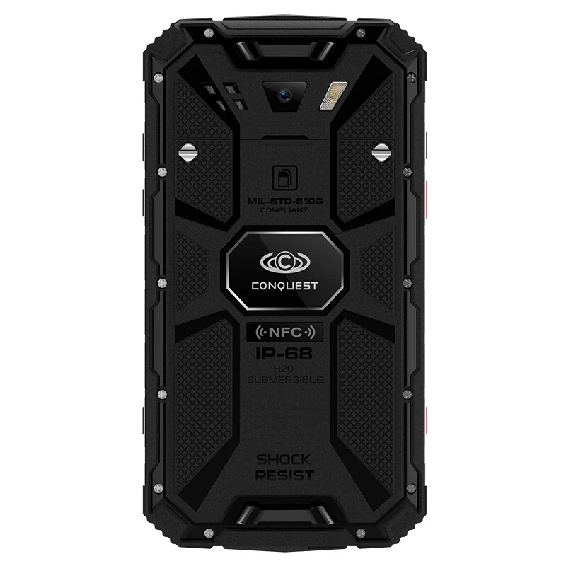 Conquest S8 IP68 водонепроницаемый ударопрочный 4G смартфон 3 ГБ ОЗУ 32 Гб ПЗУ MTK6735 четырехъядерный Android 5,1 6000 мАч аккумулятор мобильный телефон