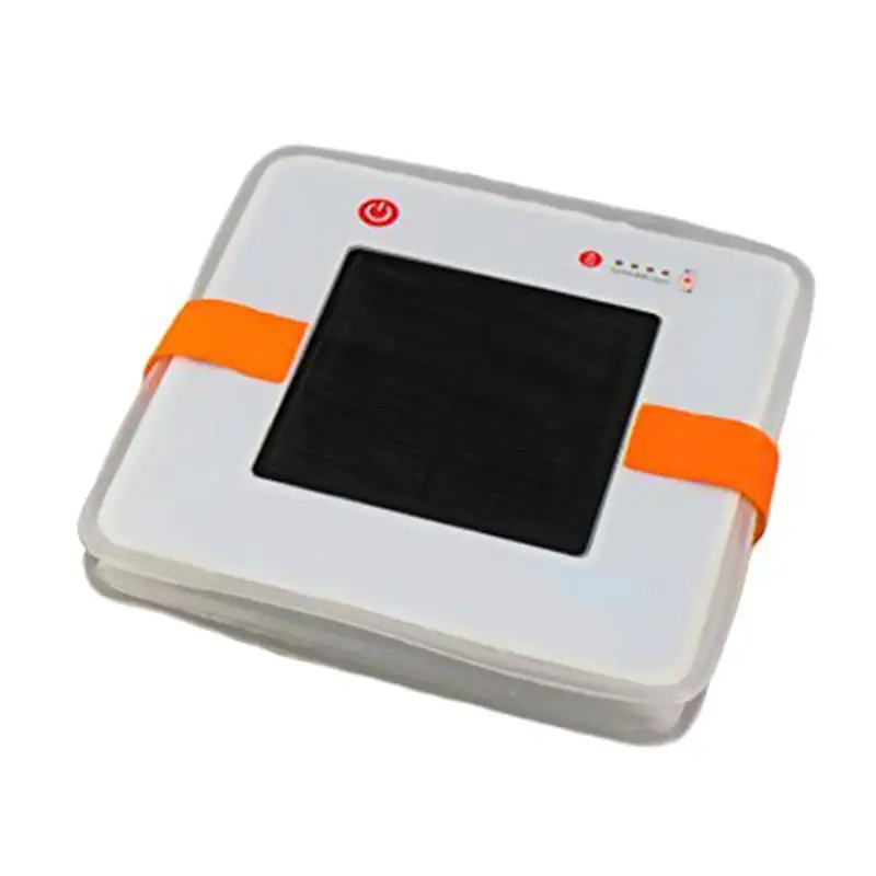 Складной Водонепроницаемый USB светильник на солнечной батарее уличный фонарь
