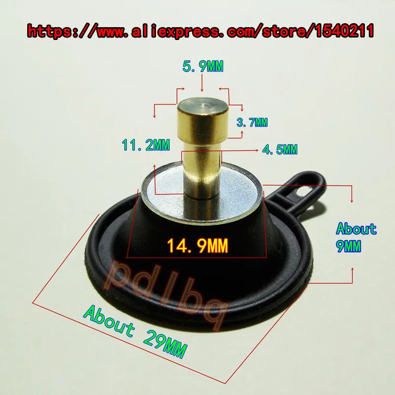 (1 комплект из $26) YM Drag Star XVS400 4TR/5KP мотоцикл Mikuni Карбюратор Ремонтный с пластиковым