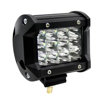 

4inch 36W 6000K 5500LM 3-Row LED IP67 Work Waterproof Light Bar Flood Lamp for Off-road SUVs Boats Jeeps Auto Accessories