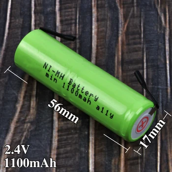 

56170 Replacement Battery for Braun Oral-B Sonic Complete 56mm x 17mm 2.4V 4717 Electric Toothbrush Batteries