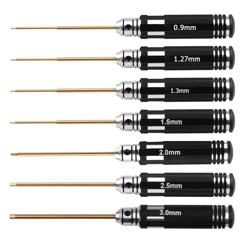 

Mini Precision Hex Screwdriver Tool Set Allen Driver for RC Helicopter Drone Aircraft Model Repair Tools