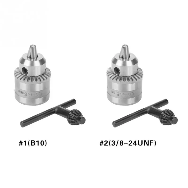 

0.6-6mm Mini Key Type Drill Chuck with Chuck Key for Electric Power Drill