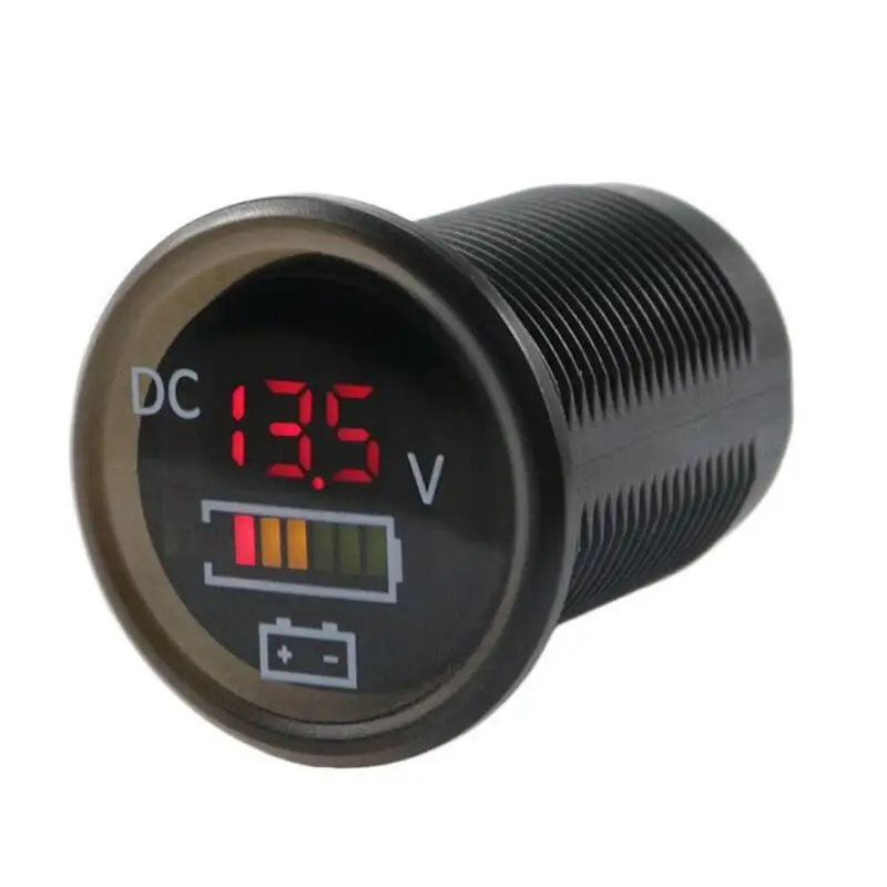 

DC 12V/24V Digital Display Car Marine Voltmeter Waterproof Voltage Tester