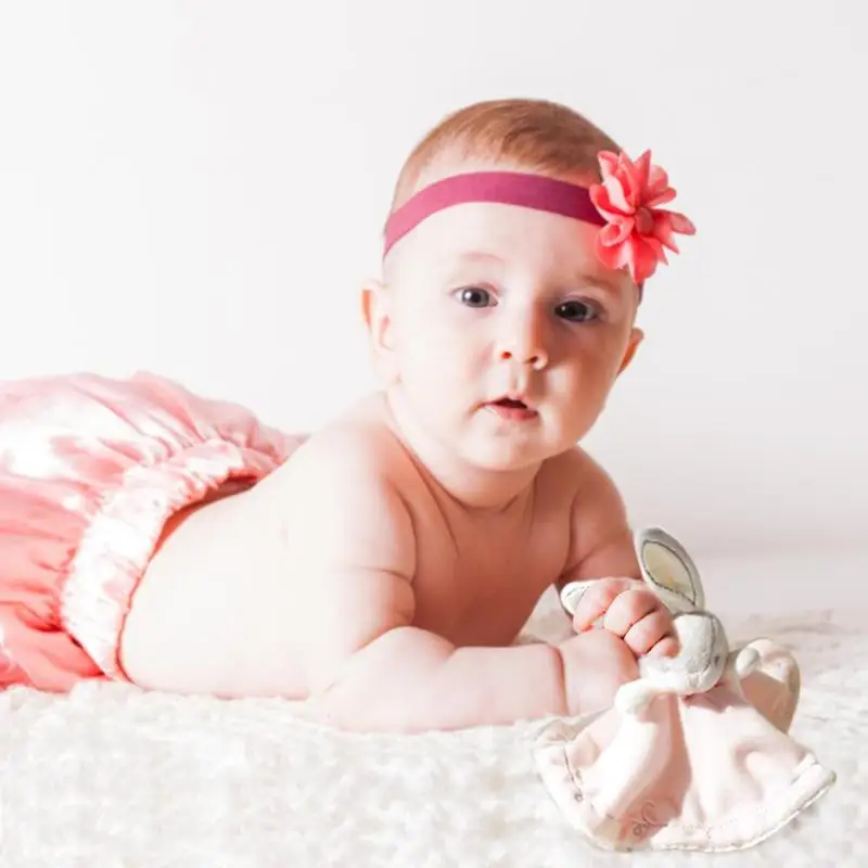 Милая детская погремушка в виде кролика успокаивающее полотенце детские