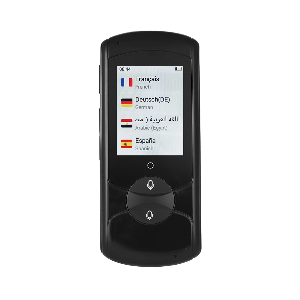 

Portable Intelligent Language Translator 2.0" HD TouchScreen 41 Languages Real-time Voice Translator for Traveling Business Shop