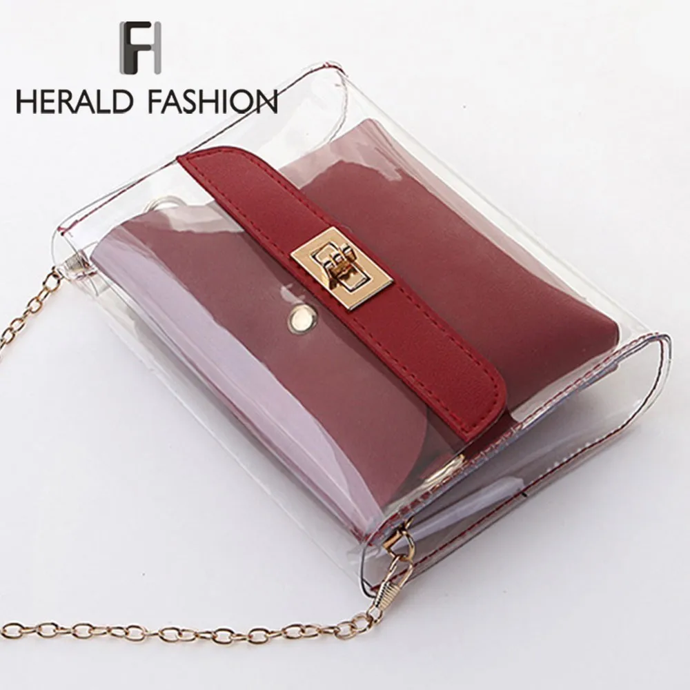 clear messenger bag