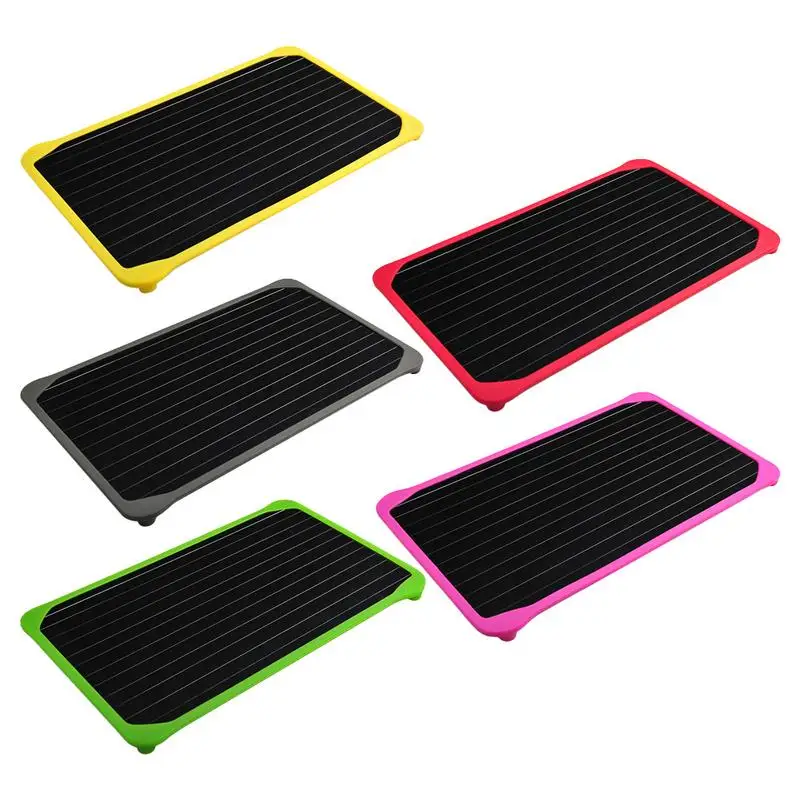 Magic 9 Times Quick Defrost Tray Metal Plate Defrosting Tray Safe Fast Thawing Frozen Meat Defrost Kitchen Gadget Tool Magic 9 Times Quick Defrost Tray Metal Plate Defrosting Tray Safe Fast Thawing Frozen Meat Defrost Kitchen Gadget Tool