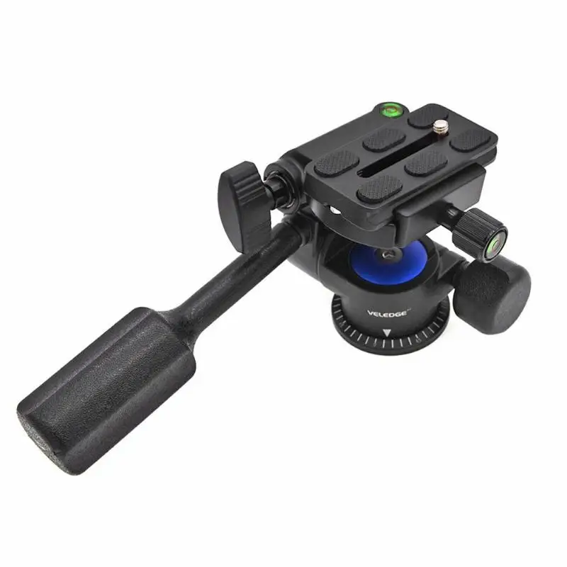 

Professional Camera Pan Tilt Head Tripod Monopod Adapter with Quick Release Plate