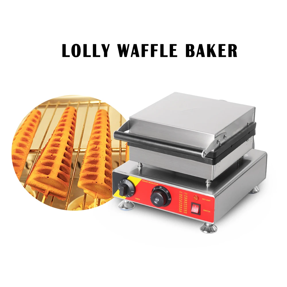 ITOP Electric Bubble Waffle Maker Non Stick Stainless Steel Commercial Professional Waffle Maker Cake Pastry Oven Machine