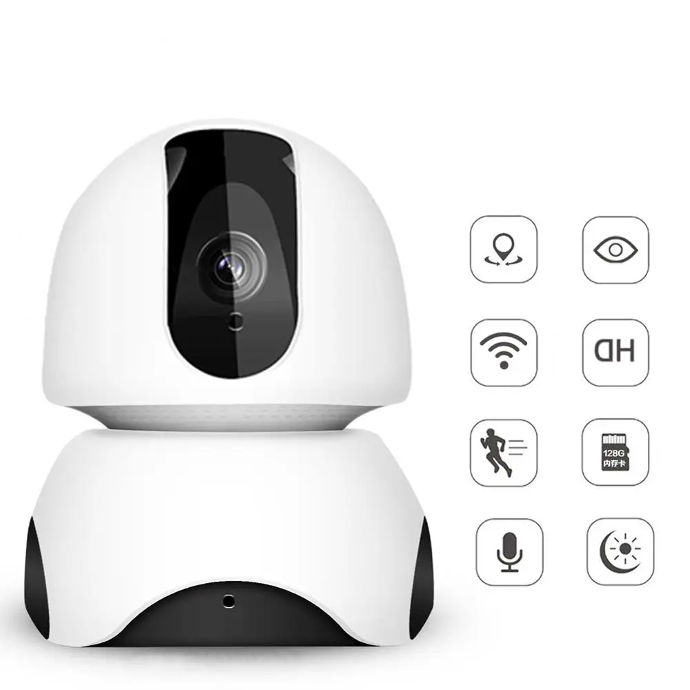 

BEESCLOVER Wireless Wifi PTZ IP Camera 2MP IR-Cut 1080P Wifi Camera Two Way Audio Onvif Night Vision Wireless Indoor Camera