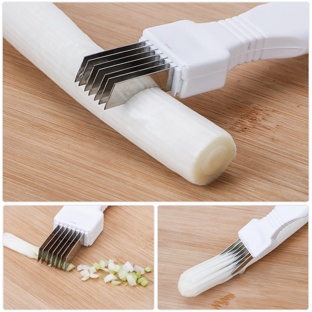 

Shredder Slice Cutlery Vegetable Fruit Slicer Peeler Kitchen Gadget Tool Onion Cutter Scallion knife Shred Tools