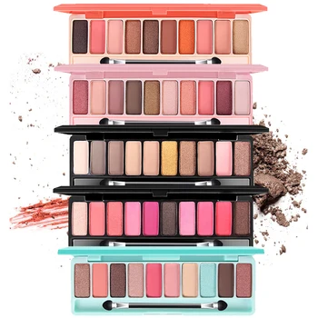 

ICYCHEER Eyeshadow Palette 10Colors Matte EyeShadow Naked Palette Glitter Eye Shadow MakeUp Nude MakeUp Set Korea Cosmetics