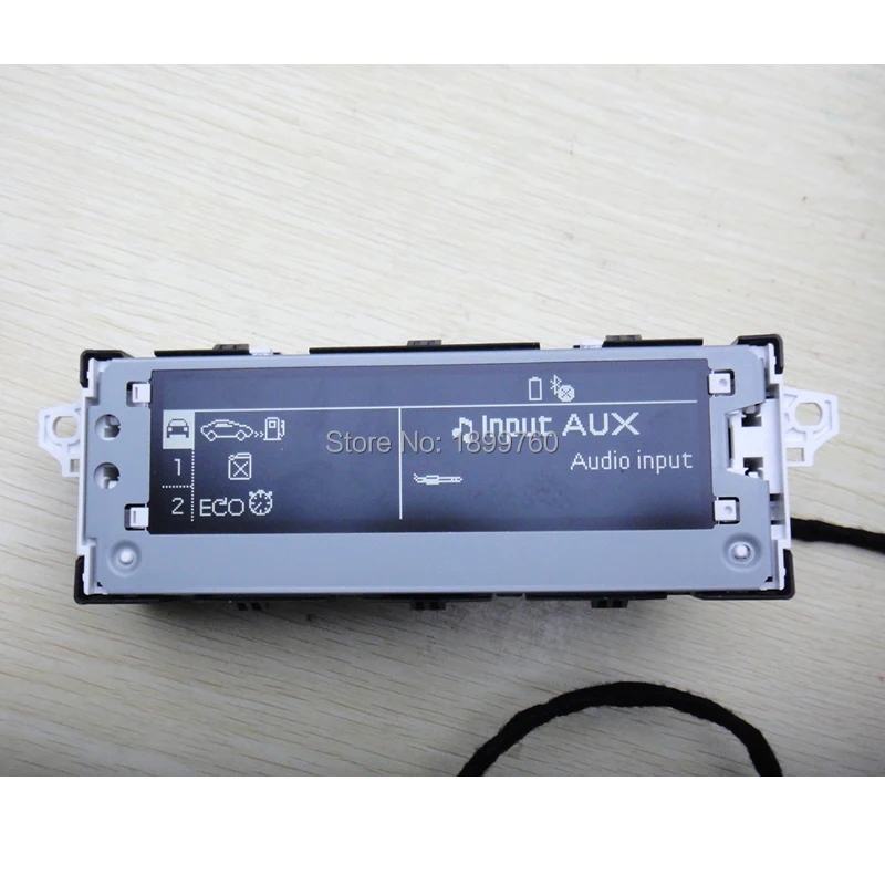 

White screen support USB Bluetooth Display monitor Support air conditioning 6 pin for Peugeot 301 408 508 for citroen C4L Car