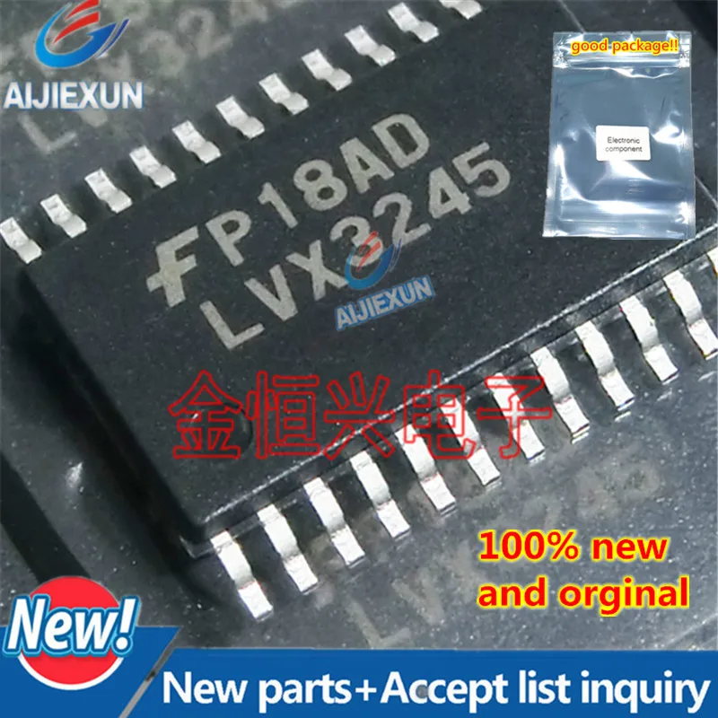

10pcs 100% new and orginal 74LVX3245MTCX 74LVX3245 LVX3245 TSSOP-24 8-Bit Dual Supply Translating Transceiver with 3-ST in stock