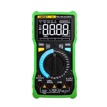 

Multi Function High Precision Digital Multimeter Pocket Daily Use Electrical Maintenance NCV Function No Battery Included