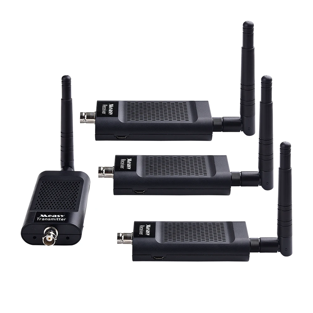 

100M Wireless WHDI Video Transmission System for Cine Camera HDMI & SDI Signal Professional Film Photography 1TX to 3RX