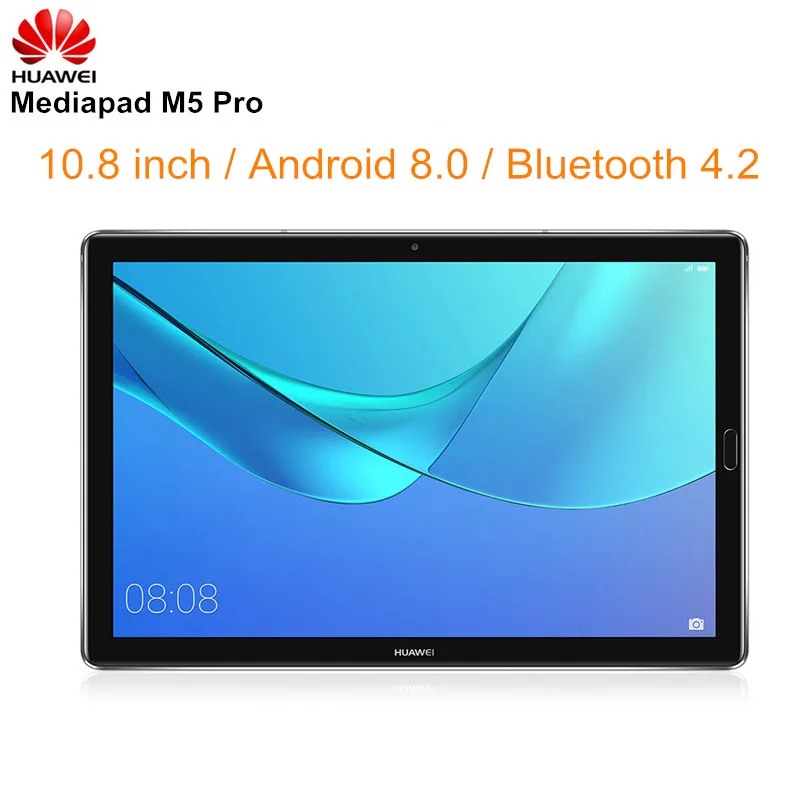 

HUAWEI MediaPad M5 Pro 10.8" Android 8.0 Tablet PC Octa Core Tablet Kirin 960 4GB RAM 64GB 2560x1600 IPS 7500mAh Fingerprint PC