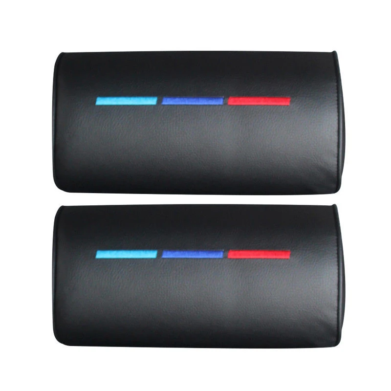 

Travel Car Auto Seat Head Neck Rest Leather Cushion Pad Head Rest Sponge Pillow