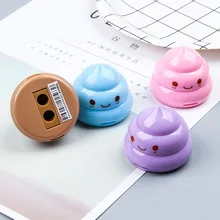 1 шт. Lytwtw корейские канцелярские принадлежности милый кавайный конфетный цвет Точилки для фекалий школьные офисные принадлежности новинка детские подарки