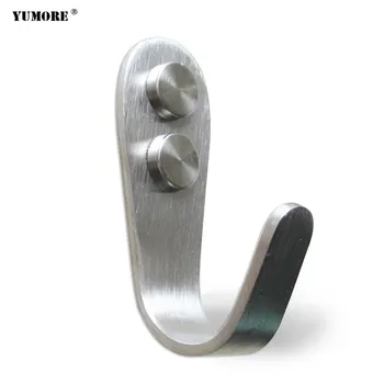 

Stainless Steel Bathroom Clothes Single Hook 15pcs/lot Small size