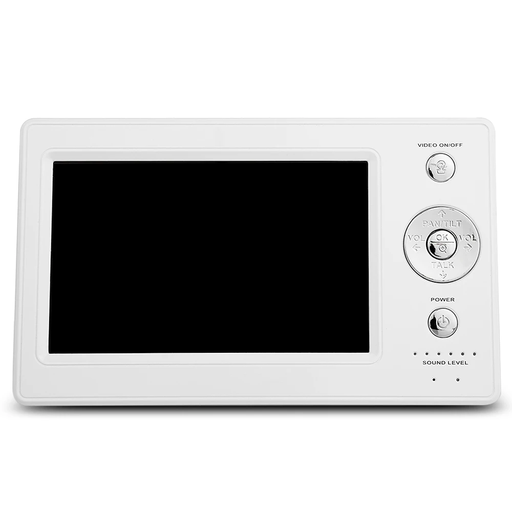 Beli 8202KE Baby Monitor 1080 P WIFI Koneksi HD Zoomable Malam Vision 5 Inci LCD Warna Layar Babyfoon Sudut 360 Derajat pengasuh Video