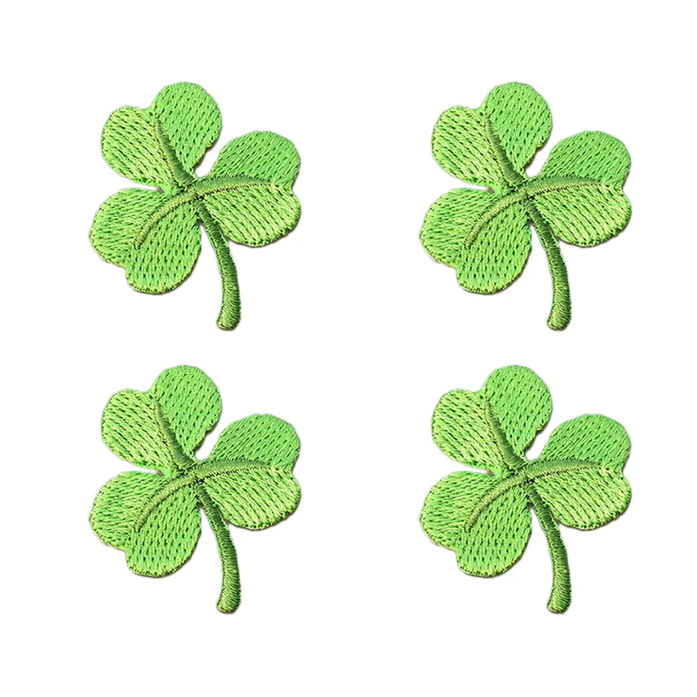 Aliexpresscom  buy 4pcs embroidery patches four leaf clover lovely Aliexpresscom  buy 4pcs embroidery patches four leaf clover lovely