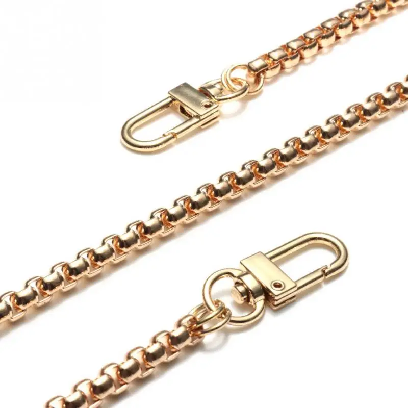 New 1pc 120cm Metal Bag Strap Fashion Purse Handbag Chain Bag Replacement Strap shoulder Bag Belt With two Buckles #1107 New 1pc 120cm Metal Bag Strap Fashion Purse Handbag Chain Bag Replacement Strap shoulder Bag Belt With two Buckles #1107