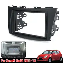 Auto Radio Stereo Fascia del Pannello di Copertura Trim Lunetta Plate Frame Per Suzuki Swift 2011 2012 2013 2014 2015 2016