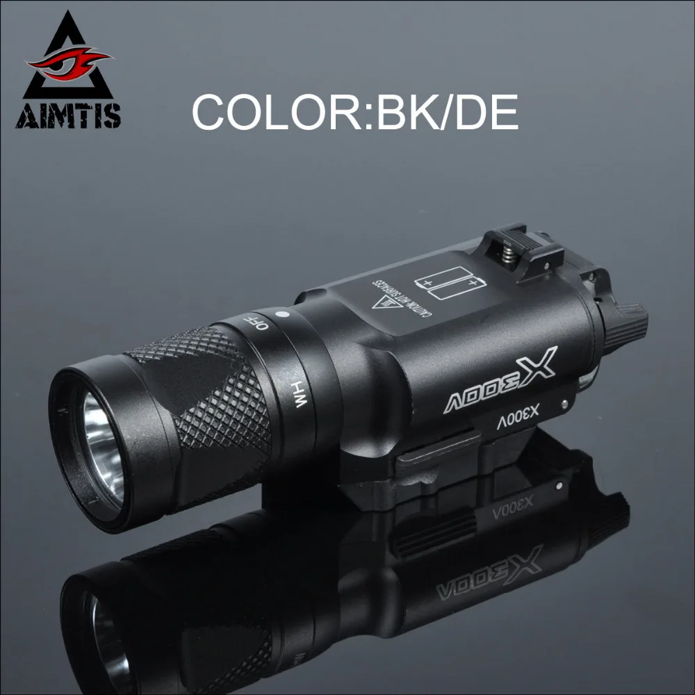 AIMTIS X300 Series X300V IR Flashlight Tactical LED Night Vision Weapon