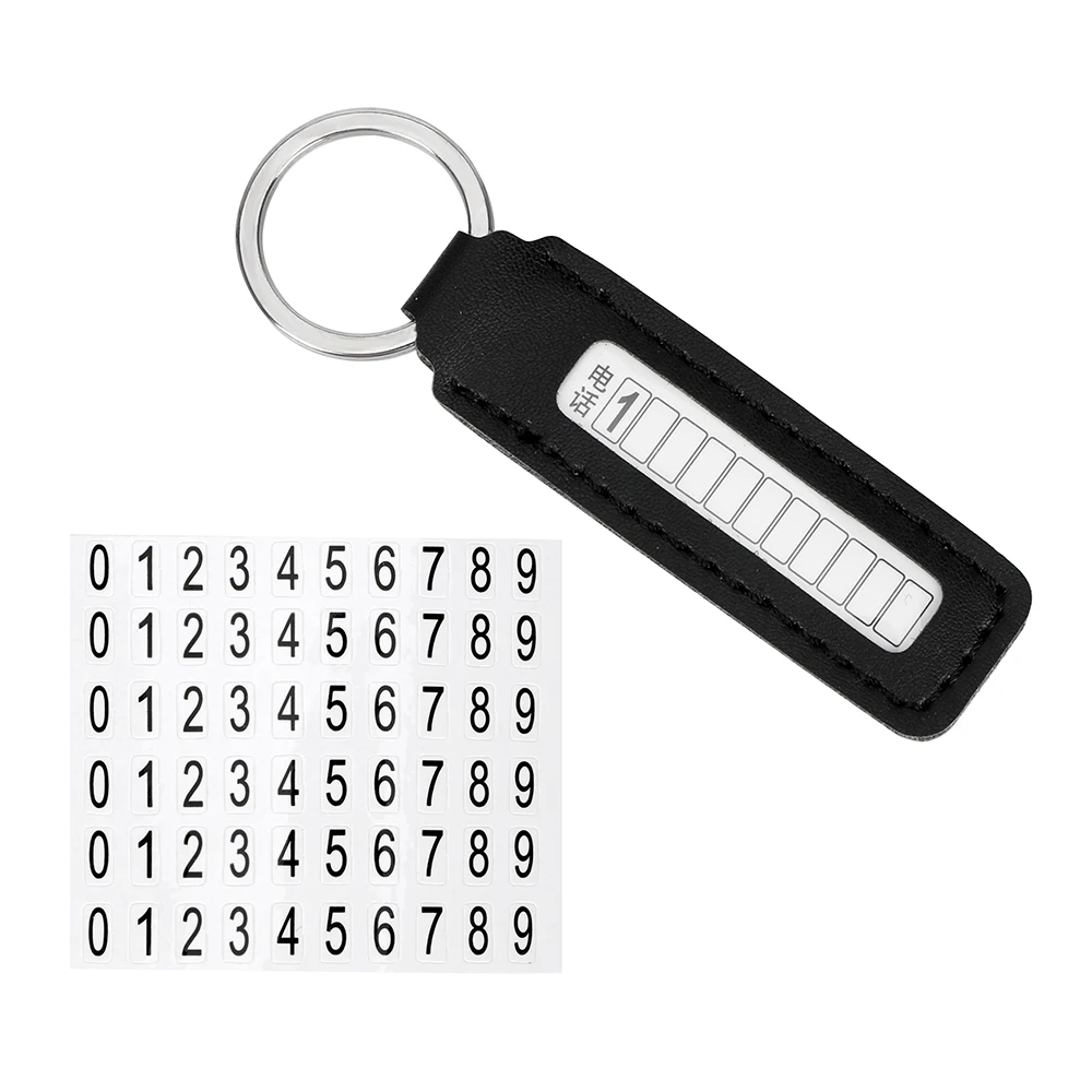 FORAUTO автомобильный брелок для ключей с номером телефона и картой, брелок для автомобиля-Стайлинг, подарок, номерной знак для телефона, брелок для ключей, анти-потеря, автомобильный брелок для ключей