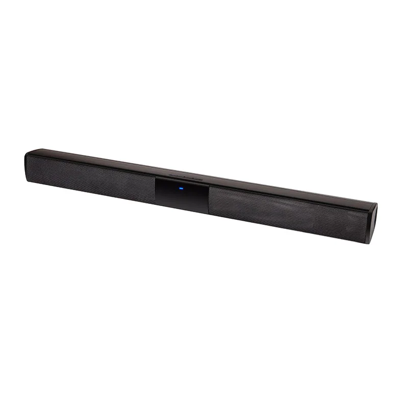 Беспроводной Bluetooth Саундбар стерео динамик домашний кинотеатр TF USB звуковая панель (черный)