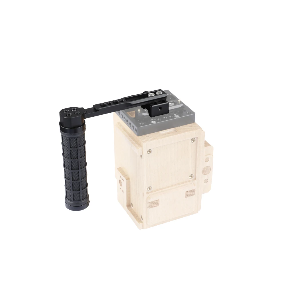 Aperto de Borracha do Punho com Braçadeira da Nato Trilho de Segurança Montagem de Sapata Fria para Câmeras Sistema de Apoio do Equipamento Camvate Otan L-tipo Dslr Gaiola - & - Image 4