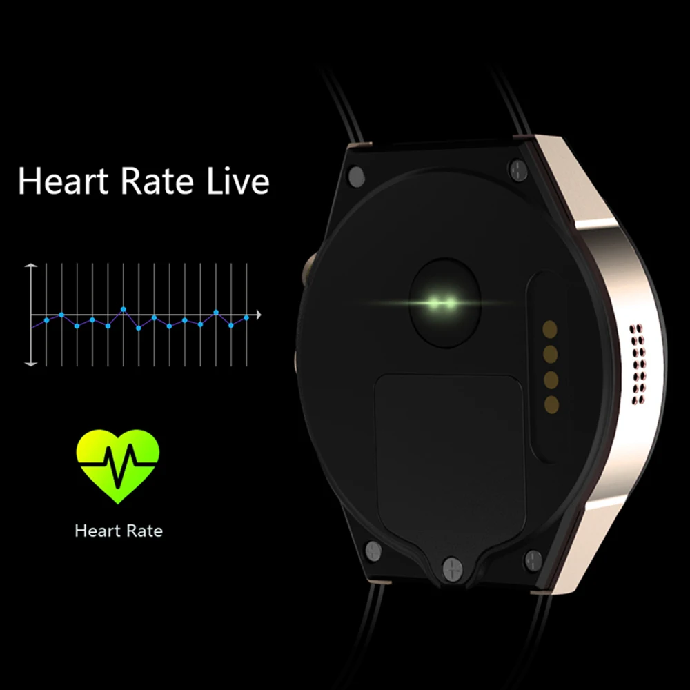 Kaimorui KW88 Pro 3G Smartwatch Phone Android 7.0 Quad Core 1.3GHz 1GB 16GB Bluetooth 4.0 Smart Watch Phone GPS Wearable Devices