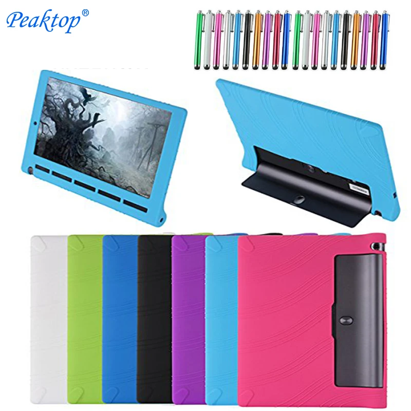 

Silicon Case for Lenovo YOGA Tab 3 10.1 YT3-X50M YT3-X50F Shockproof Tablet Case Cover for Lenovo YOGA Tab 3 YT3-X50M X50f Funda