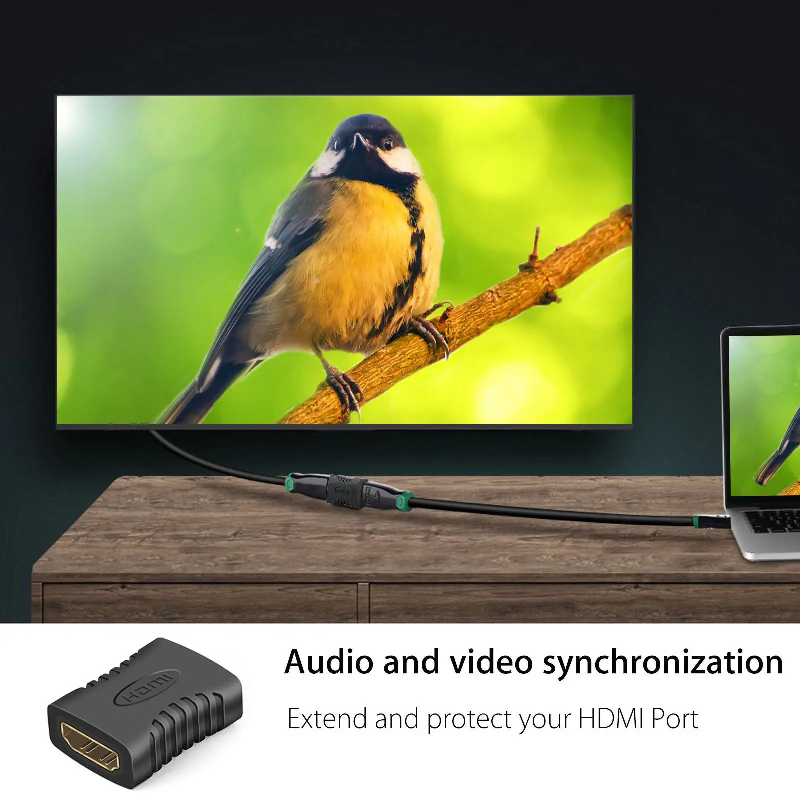 OPQ 10Pcs Hdmi Женский к женскому муфте расширитель адаптера разъем F для Hdtv Hdcp|Адаптеры