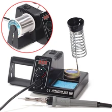 OSSIEAO по 1 комплекту, новинка 220 V 60 Вт Цифровой для пайки, сварки станция наконечник сварщик регулируемый