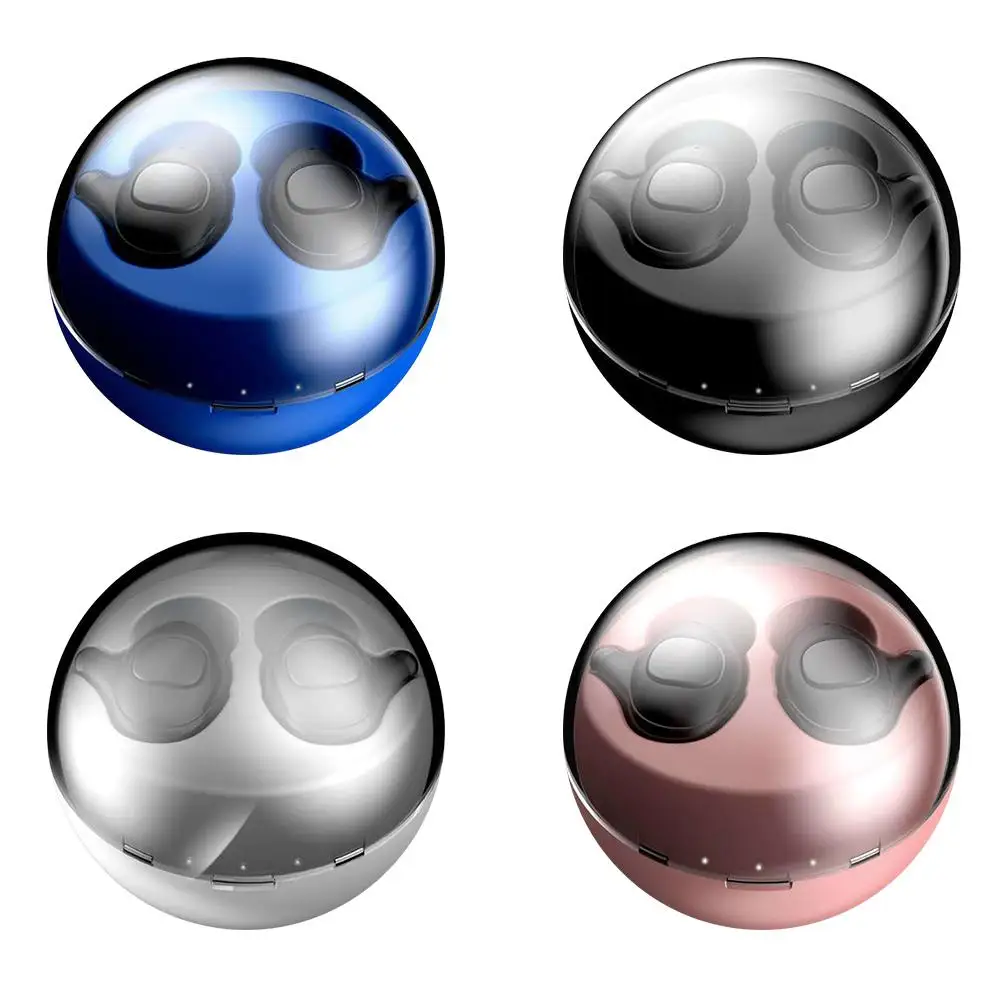 

Wireless TWS Bluetooth Earphone With Charging Compartment Noise Reduction Long Standby Mini In-ear Earbuds Sports Built-in Mic
