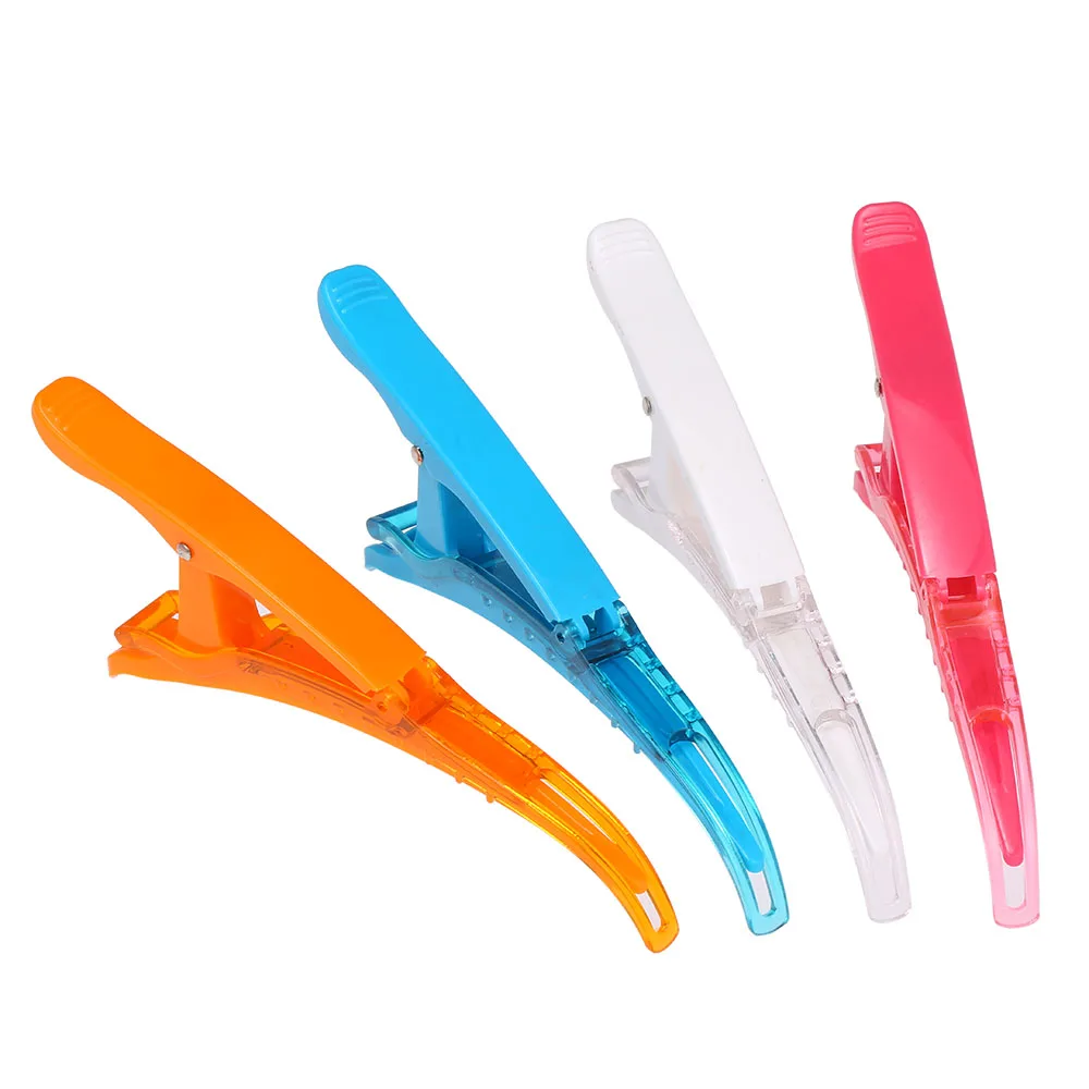 

4Pcs/Lot Professional Alligator Hair Clip For Women Plastic Bobby Pin Hairpins Bow Hair Clips For Girls Styling Tools