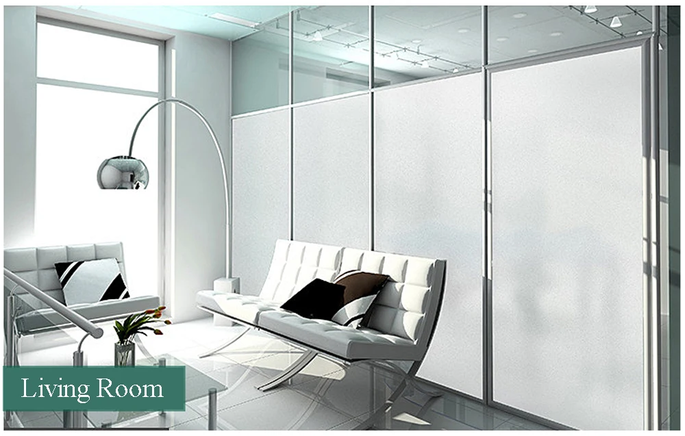 Gluey Adhesive Free Static Cling Window Film, PVC Scrubs, Privacy Film, Frost Home, Bedroom, Bathroom, 50 cm, 58 cm, 70cm