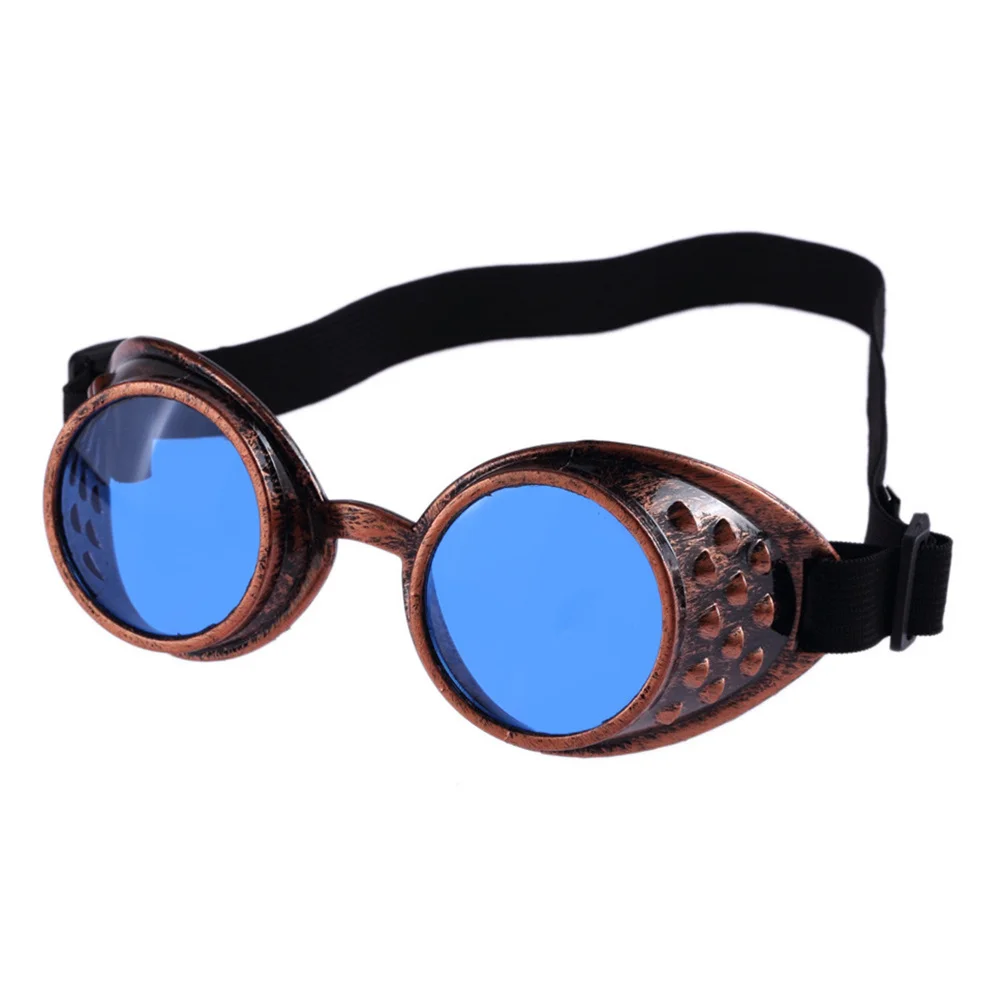 Мужские солнцезащитные очки стимпанк Высокое качество для женщин Винтаж стиль паровой панк очки Защита от солнца очки сварки вечерние